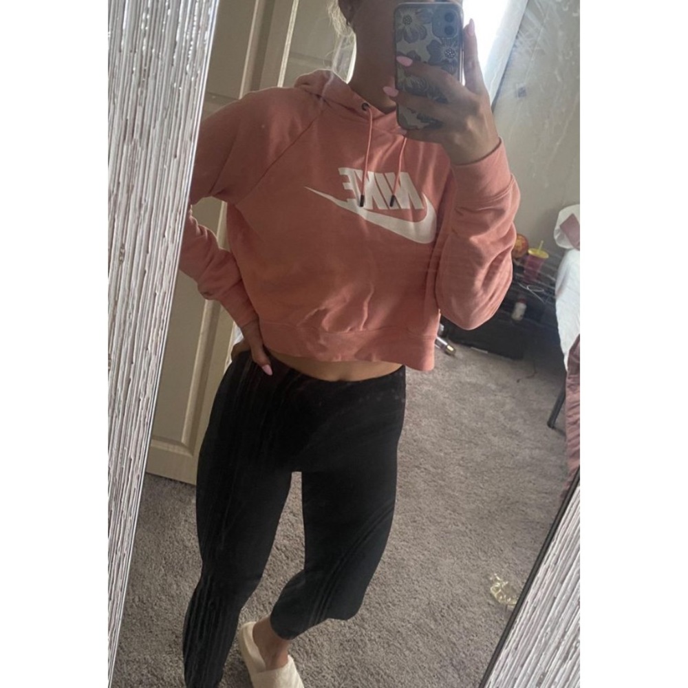 Pink Nike sweatshirt